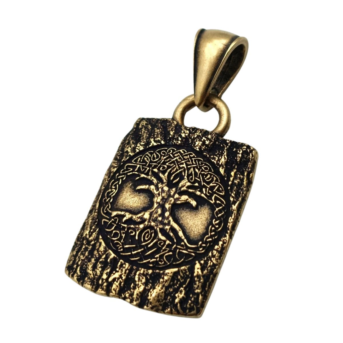 Yggdrasil bronze pendant